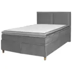 Möbelix Boxspringbett Mit Topper 160x200 Cm Davos Grau