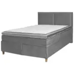 Möbelix Boxspringbett Mit Topper 180x200 Cm Davos Grau