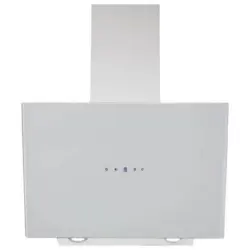 Kopffreihaube Respekta Alia Stahl/Glas Weiß B: 60 cm, Led