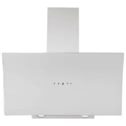 Kopffreihaube Respekta Alia Stahl/Glas Weiß B: 90 cm, Led