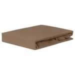 Möbelix Spannleintuch Jardena Taupe 180x200 cm Baumwolle