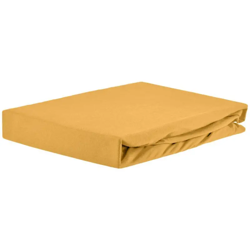 Spannleintuch Jardena Honig 180x200 Cm Baumwolle