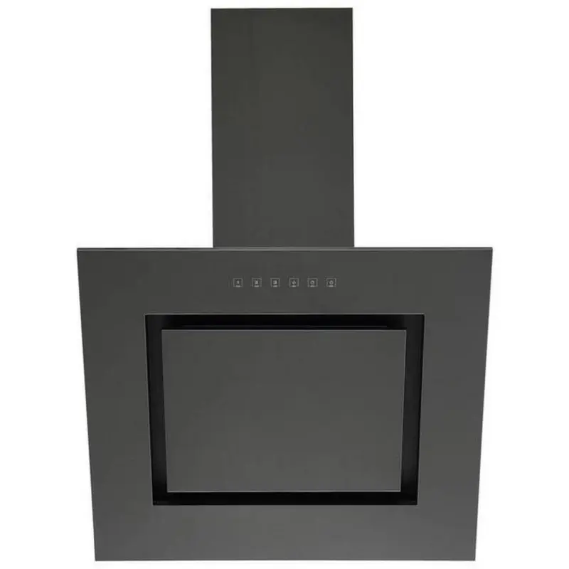 Kopffreihaube Respekta Nele Edelstahl Schwarz B: 60 cm Led