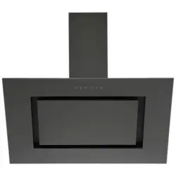 Kopffreihaube Respekta Nele Edelstahl Schwarz B: 90 cm Led