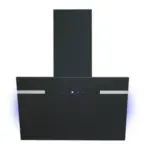 Möbelix Kopffreihaube Respekta Solea Metall/Glas Schwarz B: 60 cm