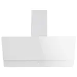 Möbelix Kopffreihaube Respekta Nika Stahl/Glas Weiß B: 90 cm, Led