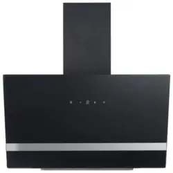 Kopffreihaube Respekta Hera Metall/Glas Schwarz B: 80 cm