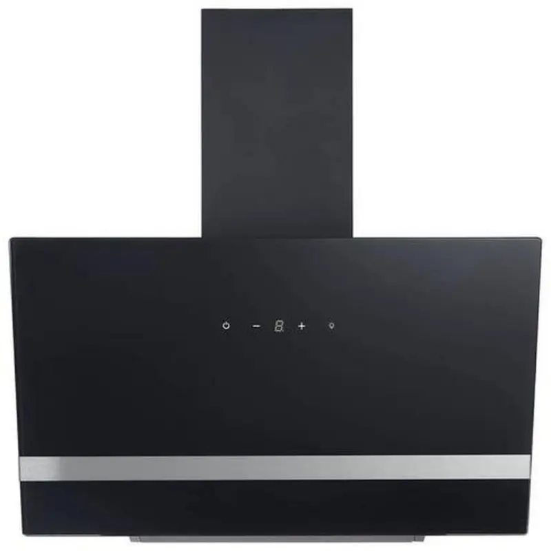 Kopffreihaube Respekta Hera Metall/Glas Schwarz B: 80 cm