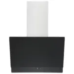 Möbelix Kopffreihaube Respekta Selena Edelstahl/Glas Schwarz B: 60cm