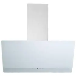 Kopffreihaube Respekta Selena Edelstahl/Glas Weiß B: 90 cm