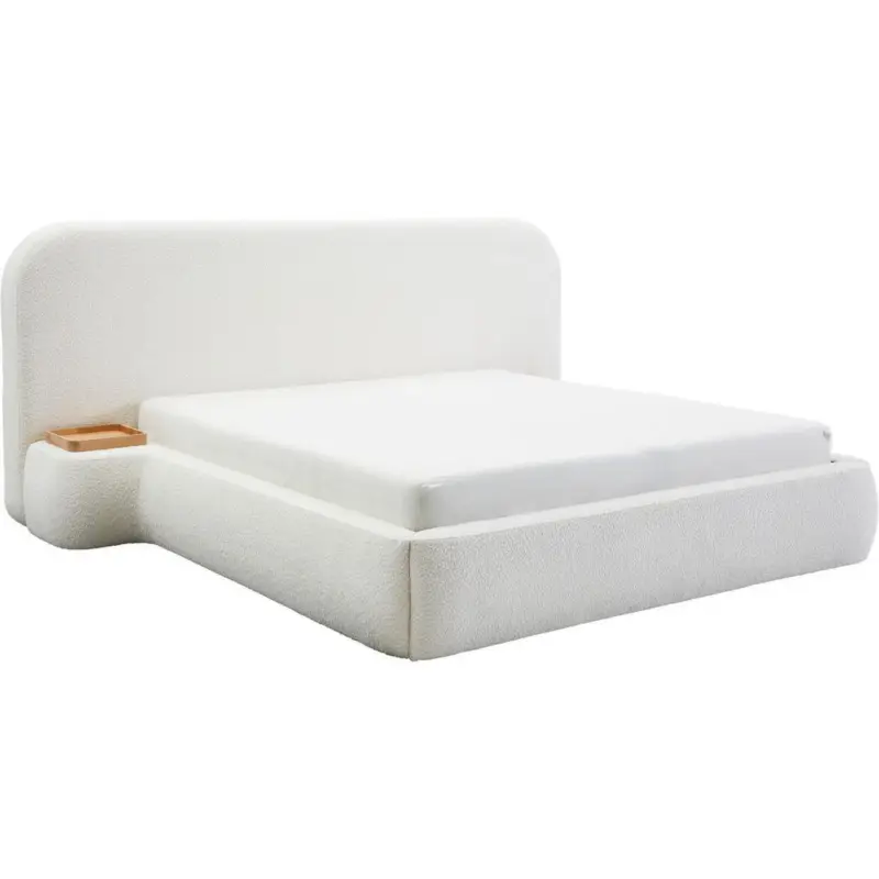 Polsterbett Inkl. Lattenrost 180x200 Cm Genesis Weiß