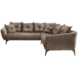 Ecksofa Baggio Braun B: 276 cm