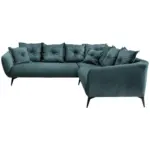 Möbelix Ecksofa Baggio Dunkelblau B: 276 Cm