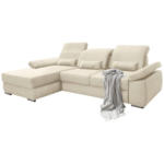 Möbelix Ecksofa Milian Creme S: 188/295 cm