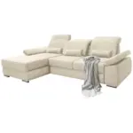 Möbelix Ecksofa Milian Creme S: 188/295 Cm