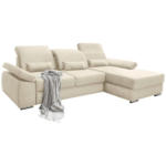 Möbelix Ecksofa Milian Creme S: 295/188 cm