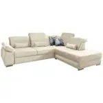 Möbelix Ecksofa Milian Creme S: 297/250 Cm