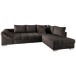 Möbelix Eckschlafsofa Alvito Dunkelbraun S: 298/202 cm