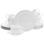 Möbelix Kaffeeservice Fleur Royal Keramik Für 6 Personen