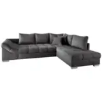 Möbelix Eckschlafsofa Alvito Anthrazit S: 298/202 cm