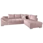 M&ouml;belix Eckschlafsofa Alvito Rosa S: 298/202 cm