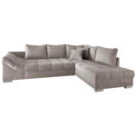 Möbelix Eckschlafsofa Alvito Taupe S: 298/202 cm