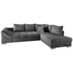 Möbelix Eckschlafsofa Alvito Dunkelgrau S: 298/202 Cm