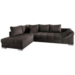 Eckschlafsofa Alvito Dunkelbraun S: 202/298 cm