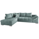 Möbelix Eckschlafsofa Alvito Mintgrün S: 202/298 Cm