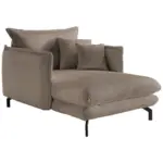 Möbelix Xxl-sessel Lava Graubraun B: 111 Cm