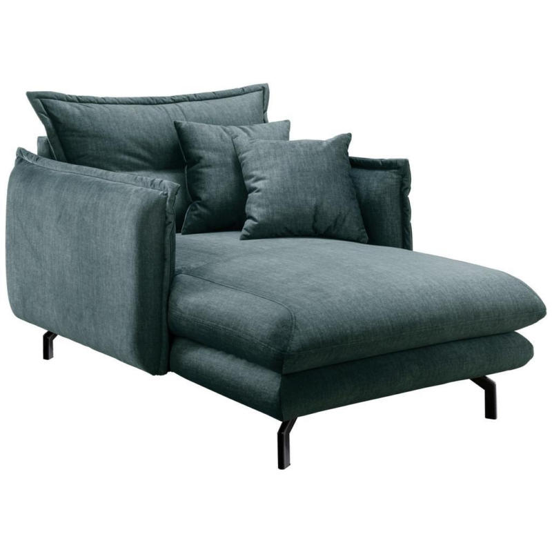 XXL-Sofa Lava Hellblau B: 111 cm