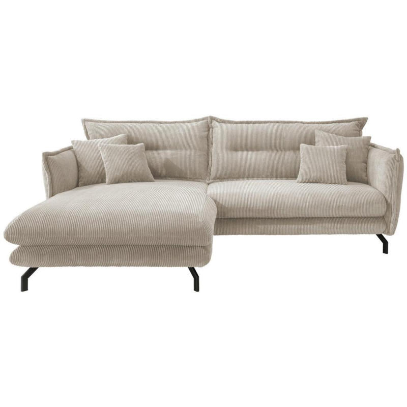 Ecksofa Lava Beige S: 180/255 Cm