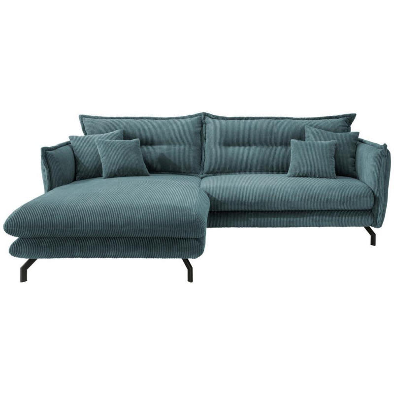 Ecksofa Lava Petrol S: 180/255 Cm