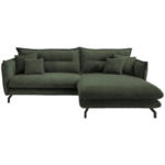 Möbelix Ecksofa Lava Grün S: 255/180 Cm