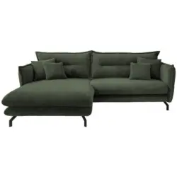 Ecksofa Lava Grün S: 180/255 Cm