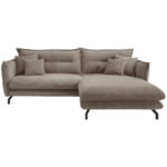 Möbelix Ecksofa Lava Graubraun S: 255/180 cm