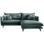 M&ouml;belix Ecksofa Lava Hellblau S: 255/180 cm
