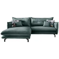 Ecksofa Lava Hellgrün S: 180/255 Cm