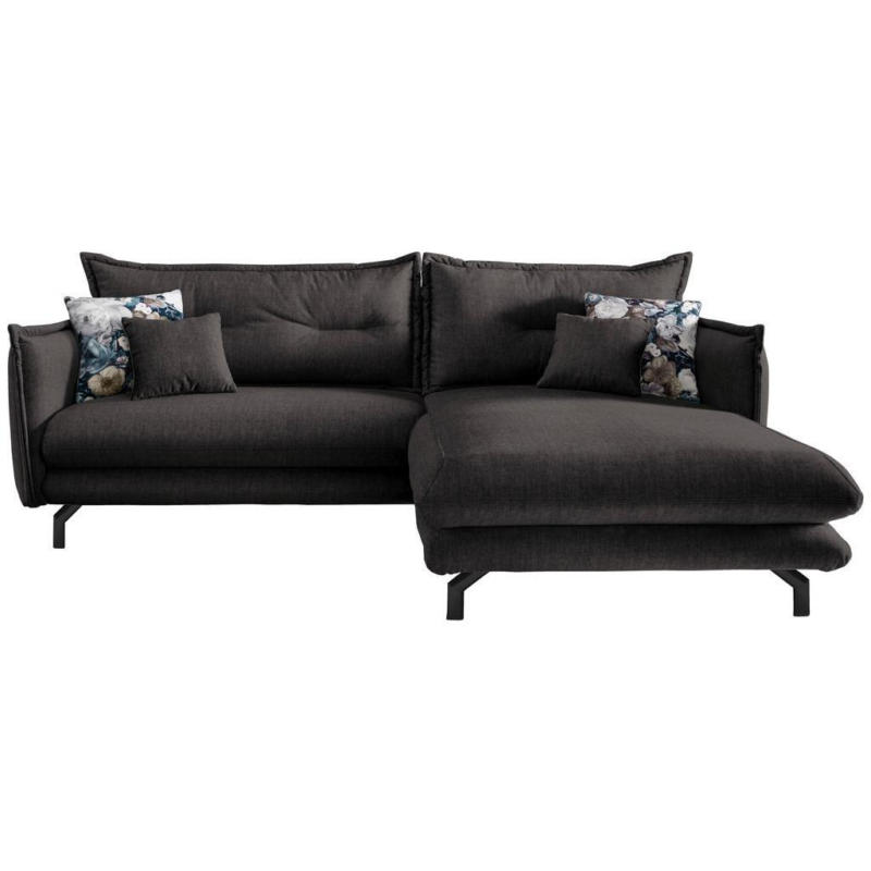 Ecksofa Lava Anthrazit S: 255/180 Cm