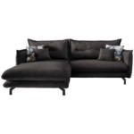 Möbelix Ecksofa Lava Anthrazit S: 180/255 Cm