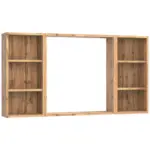 Möbelix Wandspiegel Arosa Rechteckig 120x64 Cm Holzrahmen