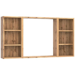 Wandspiegel Arosa Rechteckig 120x64 Cm Holzrahmen