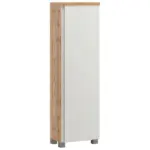 Möbelix Midischrank Arosa B: 40 Cm Weiß/eiche Dekor
