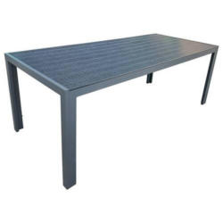 Gartentisch Milano Kunststoff/Aluminium L 205 cm