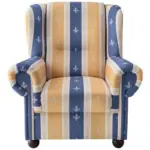 Möbelix Ohrensessel Torello Blau B: 92 Cm