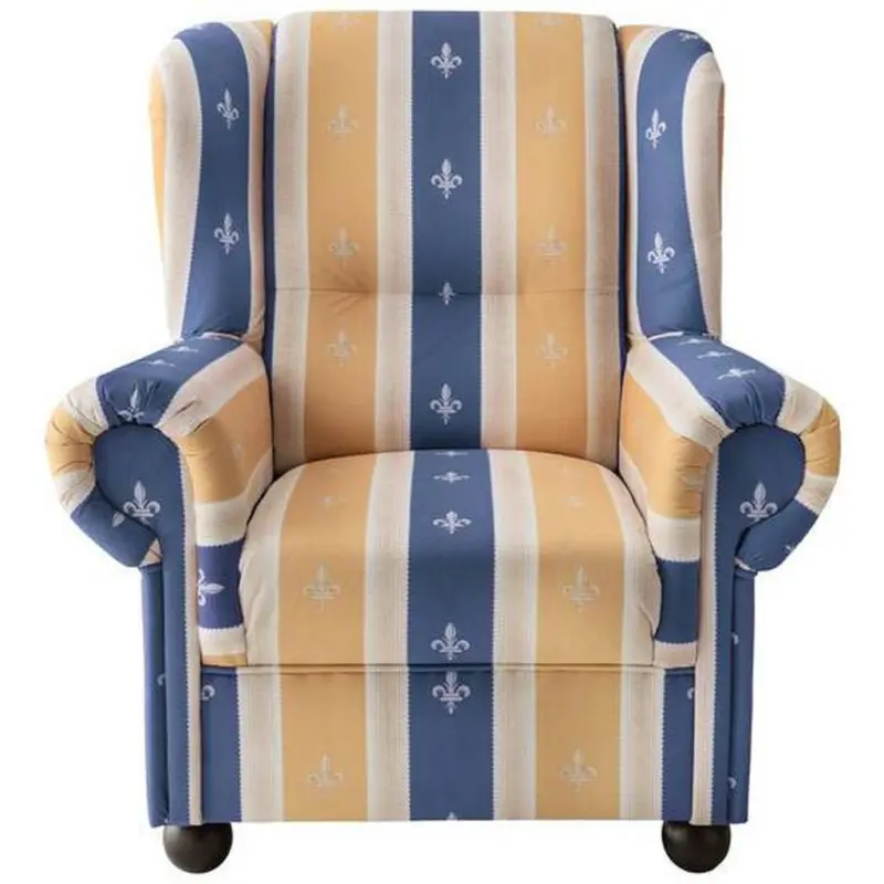 Ohrensessel Torello Blau B: 92 Cm