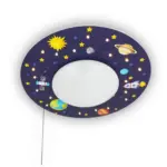 Möbelix Kinderdeckenleuchte 7003 - Deckenleuchte Weltall