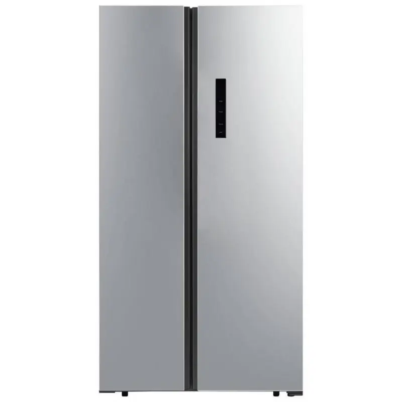 Side-By-Side Gjovik Edelstahlfarben 2 Türen