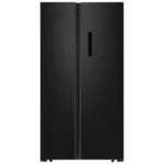 Möbelix Side-By-Side Kühlschrank Gjovik 2 Türen Schwarz