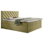Möbelix Boxspringbett Mit Topper Grün 180x200 Cm Gusto